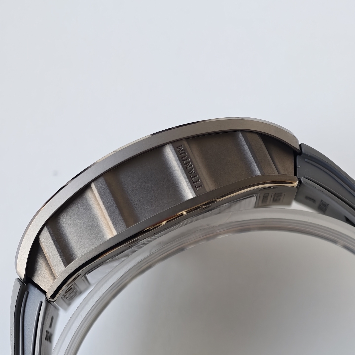 RM055 Gray Ceramic UMI 1:1 Best Edition on Shark Rubber Strap RMUL2 Free Sprung 25 66d303d0217c76a AMO Watch