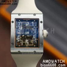 RICHARD MILLE Umi Maker's RM16-02 Titanium Skeleton Dial on Rubber strap CRMA9 Super Clone