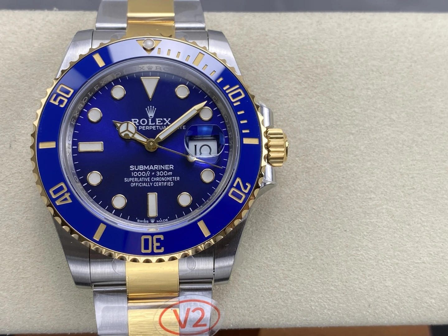 Rolex Submariner 126613 LN SS/YG Blue Ceramic 904L Steel VSF 1:1 Best Edition V2 176g 28 6b849942a3ffefd 阿默表行AmoWatch