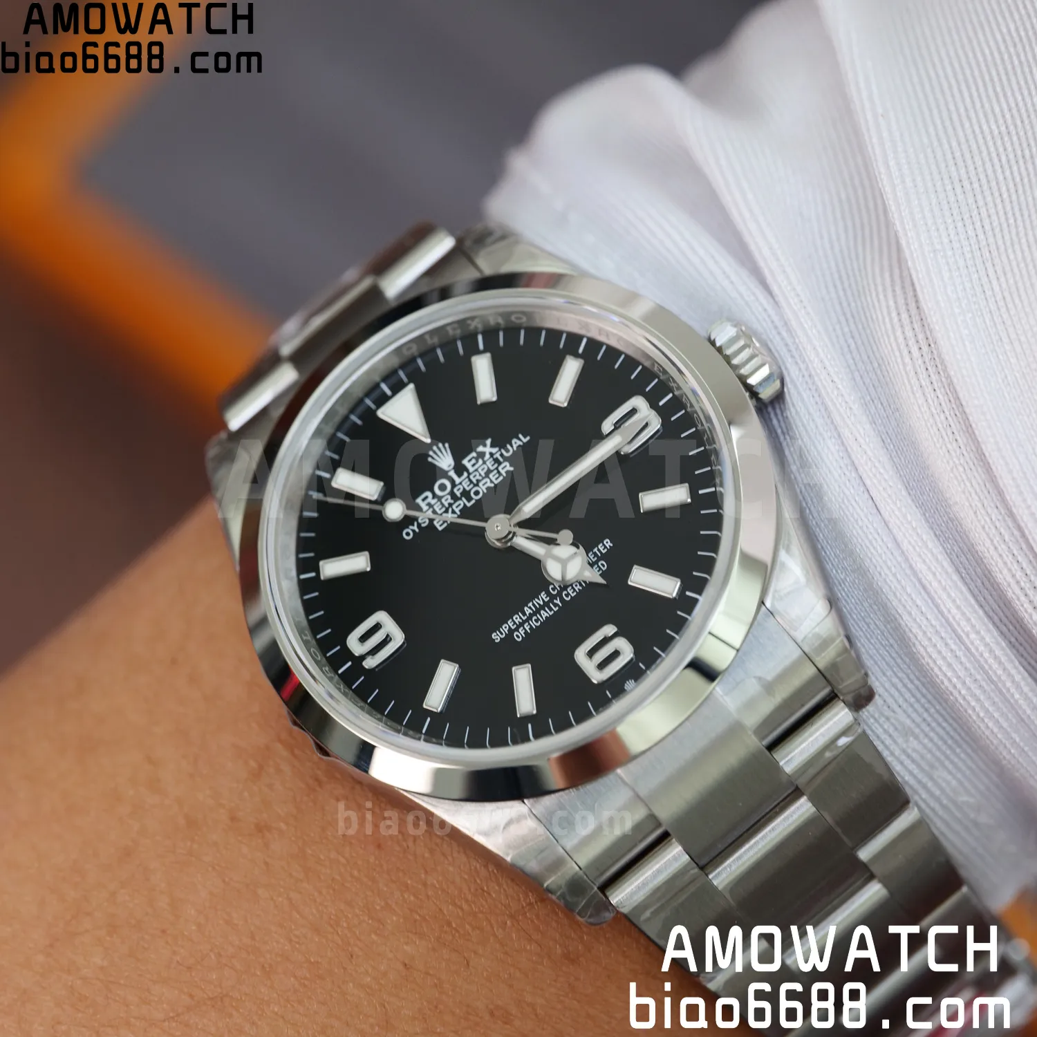 Rolex Explorer 36 124270 904L Steel VSF 1:1 Best Edition on SS Bracelet VS3230 88 6f8150dd864f875 AMO Watch