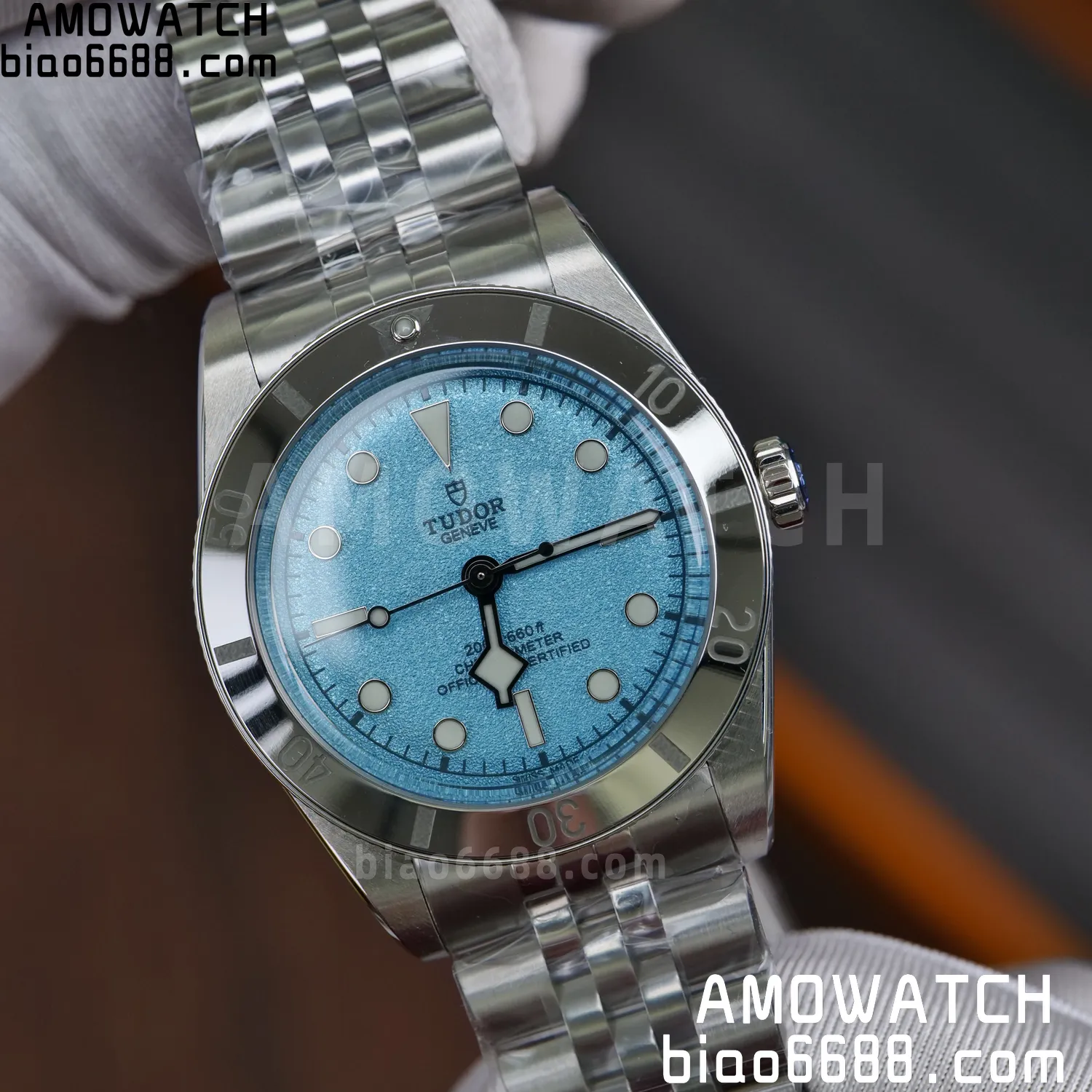 Heritage Black Bay 37mm SS ZF 1:1 Best Edition Tiffany Blue Dial on SS Bracelet A2824 68 712eb6dd6fc72b9 AMO Watch