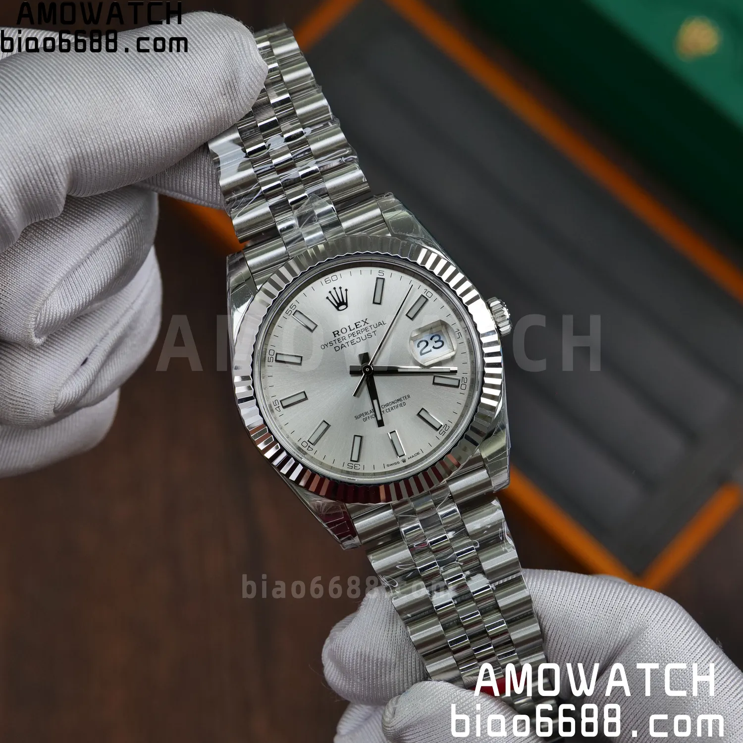 Rolex DateJust 41 126334 904L SS VSF 1:1 Best Edition Black Stick Dial on Jubilee Bracelet VS3235 V2 (133g) 66 7133788c2ddb458 AMO Watch