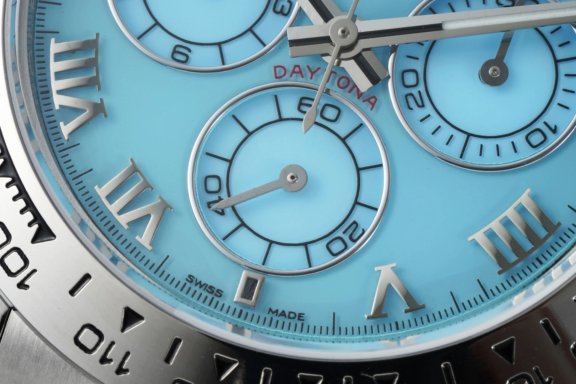 Rolex Daytona 116519 PPM Factory 1:1 Best Edition Tiffany Roman Dial on Leather Strap 4130 23 71d8d3345a5500d AMO Watch