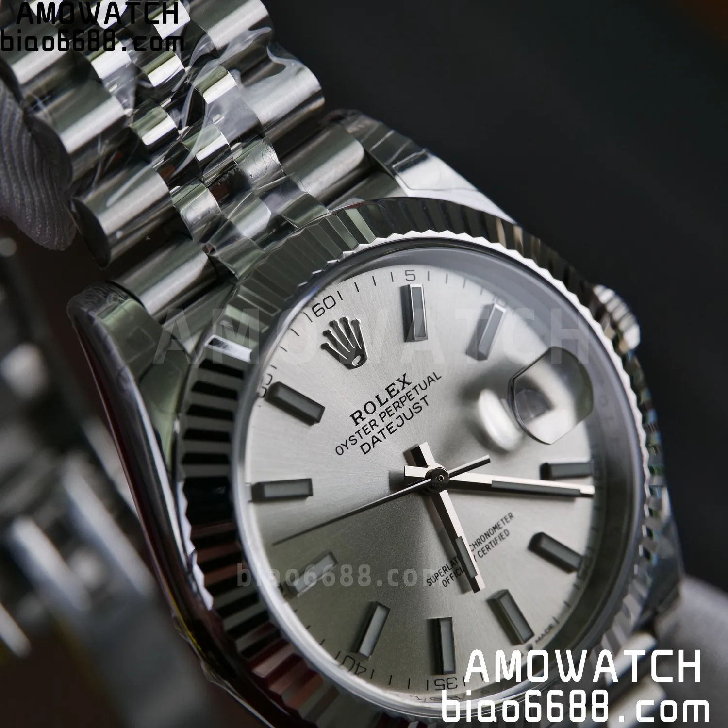 Rolex DateJust 41 126334 904L SS VSF 1:1 Best Edition Black Stick Dial on Jubilee Bracelet VS3235 V2 (133g) 83 74e27a1b4d54465 AMO Watch