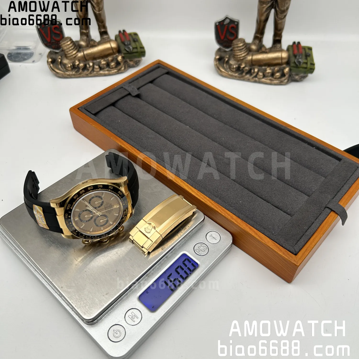 Rolex Daytona 126518 YG ARF 1:1 Best Edition YG Stick Dial on Oysterflex Strap DD4131 V2 (Weighted) 160g 55 7520e84815c71fb AMO Watch