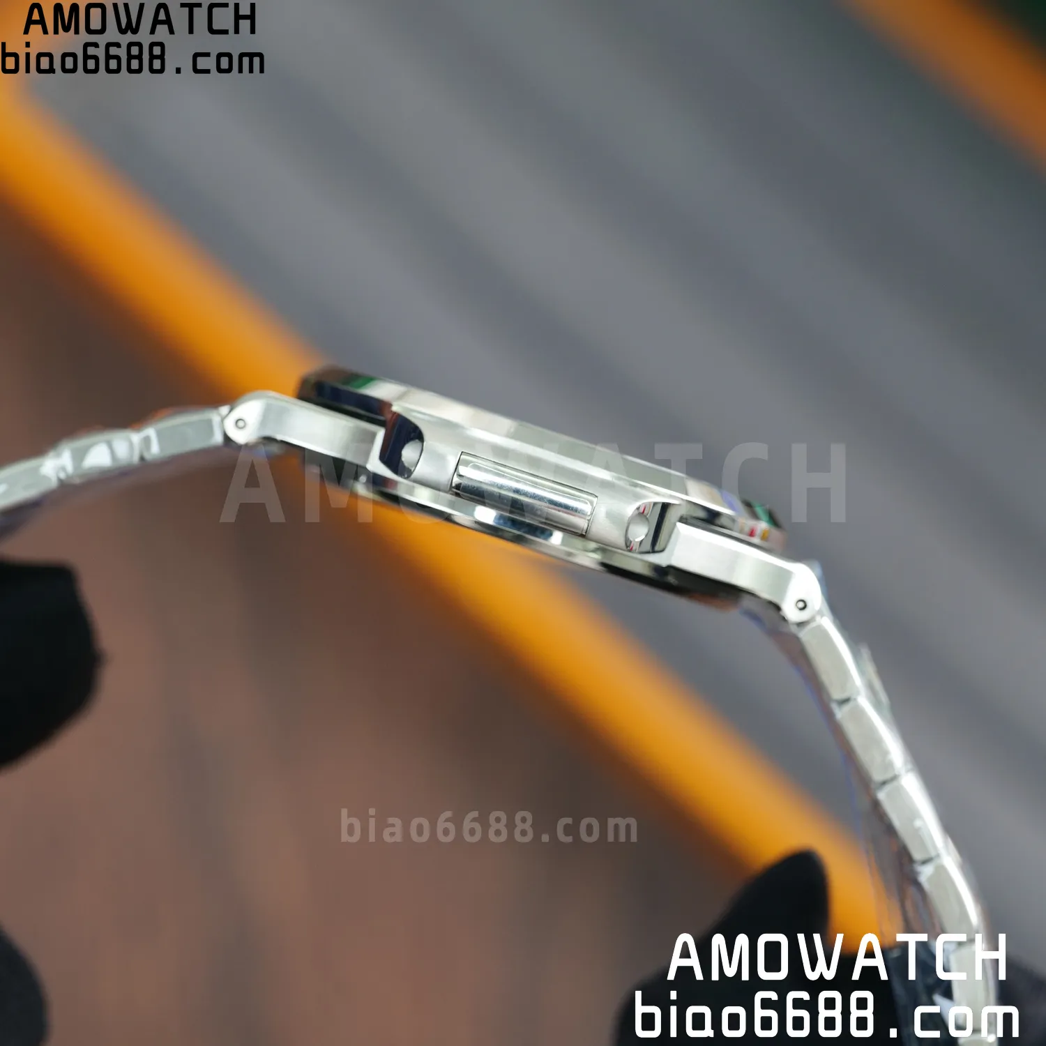 PP Nautilus 5711 DDF 1:1 Best Edition Green Dial on SS Bracelet DD330 Super Clone 72 755aac5c60989a3 AMO Watch