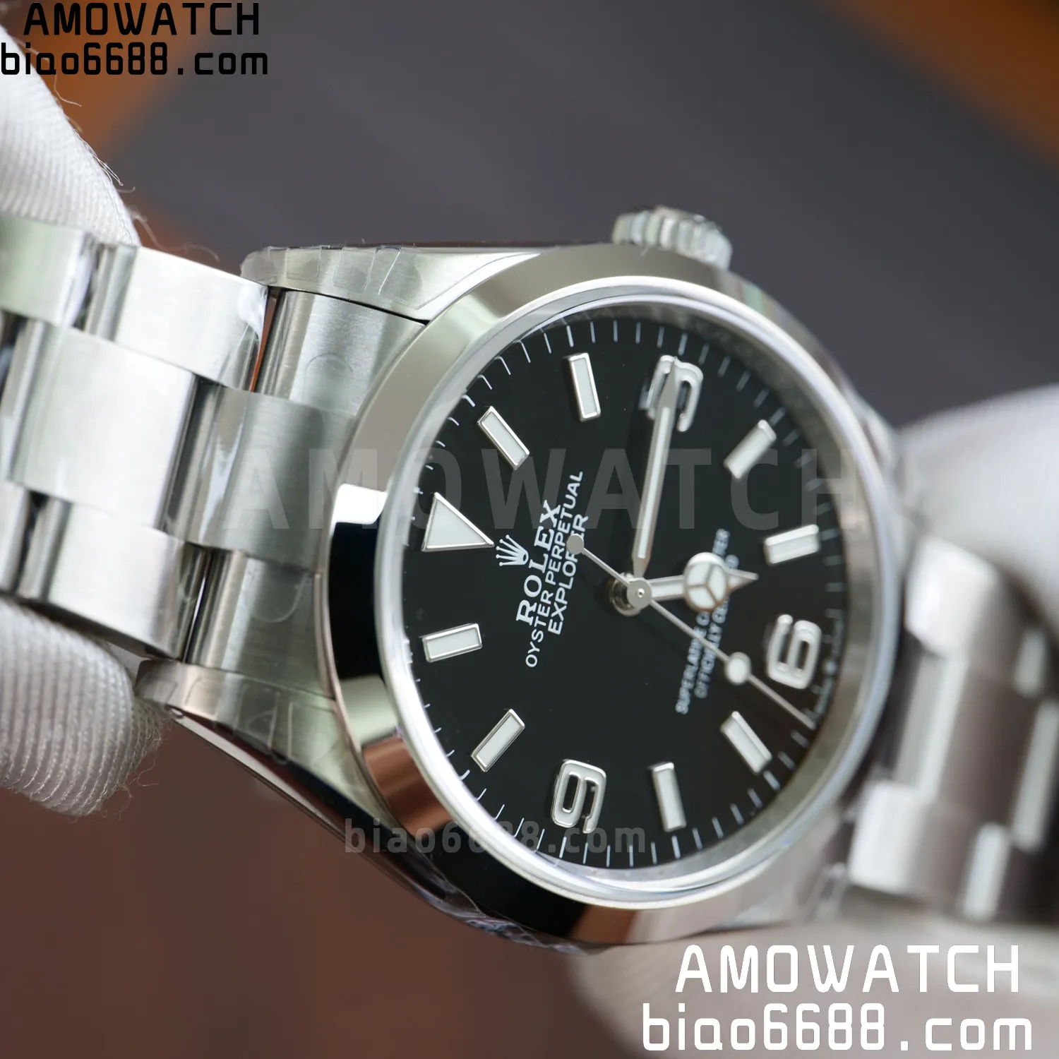 Rolex Explorer 36 124270 904L Steel VSF 1:1 Best Edition on SS Bracelet VS3230 79 75f0de07c0d56ce AMO Watch