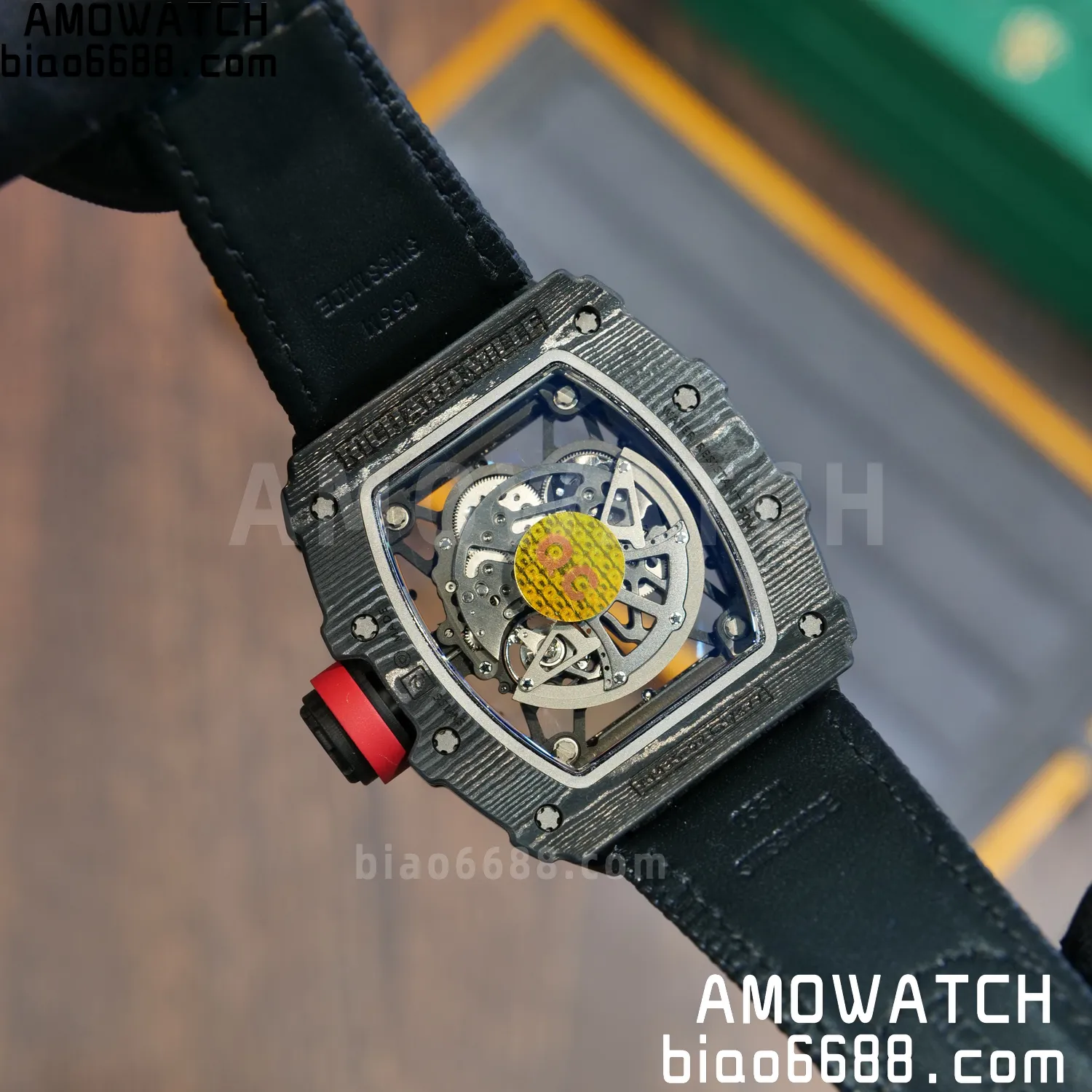 Custom Made RICHARD MILLE RM35-02 RM3502 NTPT APSF Free Sprung 98 7745a7e0e41e4fc AMO Watch
