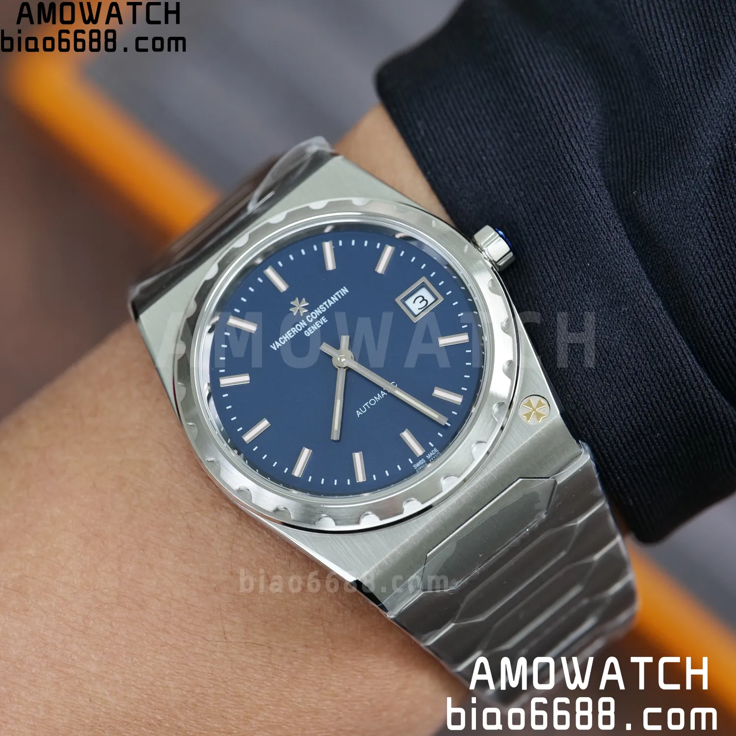 VC Historiques 4200H/222 SS PPF 1:1 Best Edition Blue Dial on SS Bracelet A2455 104 7abcee9ff5b8065 AMO Watch