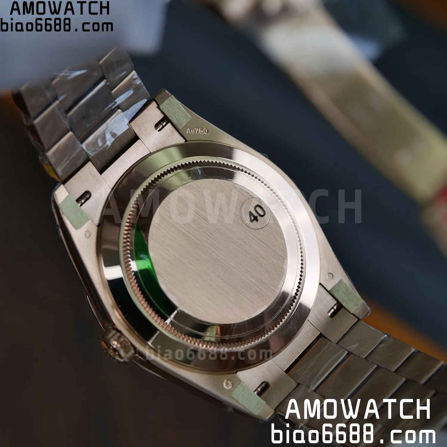 Rolex DayDate 228235 RG 40mm VSF 1:1 Best Edition Green Roman Dial Fluted Bezel 3255 78 7f7aa68f90d5776 阿默表行AmoWatch