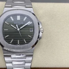 PP Nautilus 5711 DDF 1:1 Best Edition Green Dial on SS Bracelet DD330 Super Clone