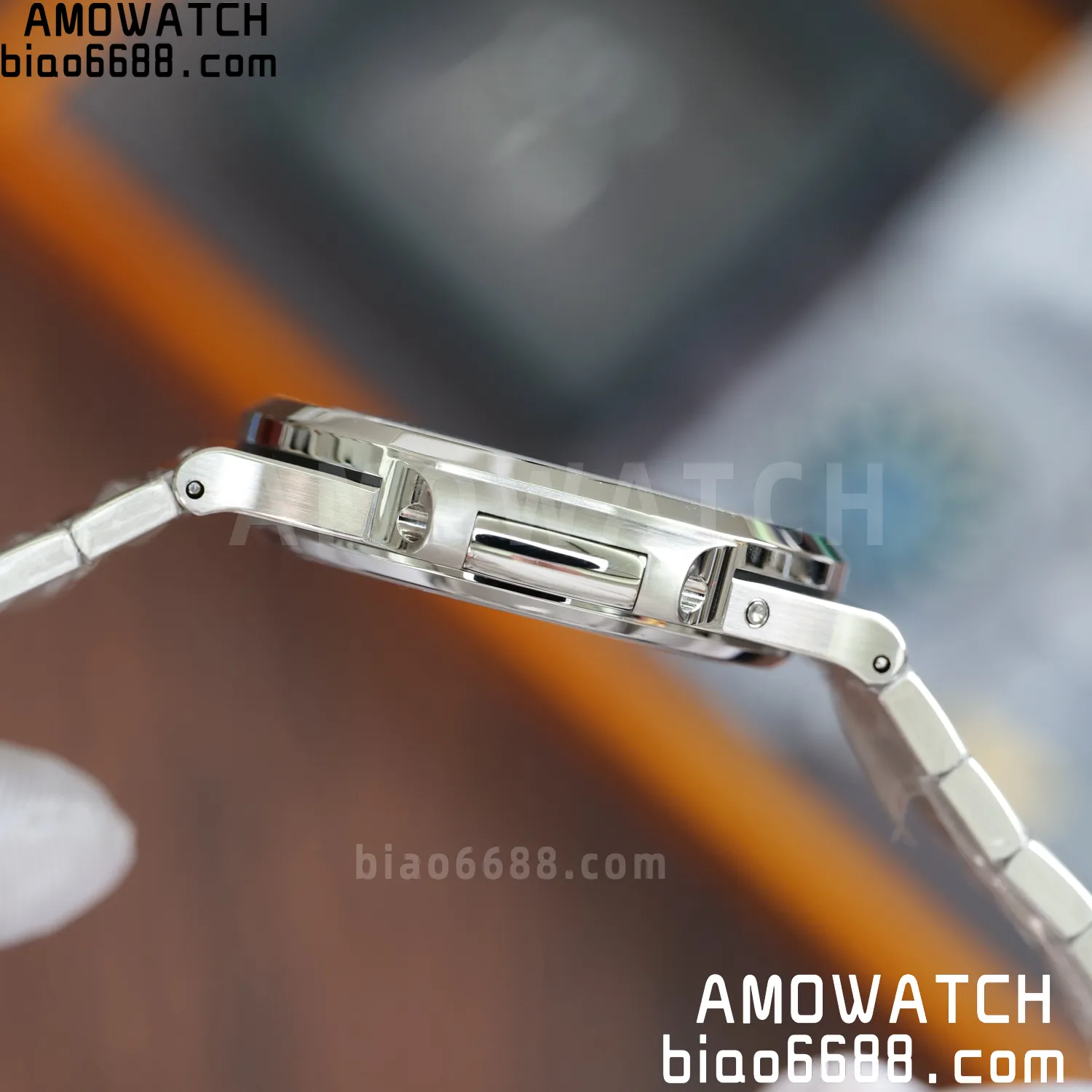 Custom Made PP Nautilus 5712 SW Dial Hands VVS Moon Phase Wheel 57 8a4c87161901c15 AMO Watch