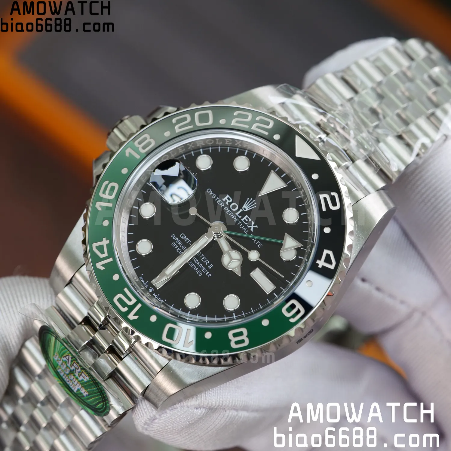 Rolex GMT-Master II 126720 904L SS ARF Factory 1:1 Best Edition on Jubilee Bracelet SH3285 74 8dffae13b0db24b 阿默表行AmoWatch