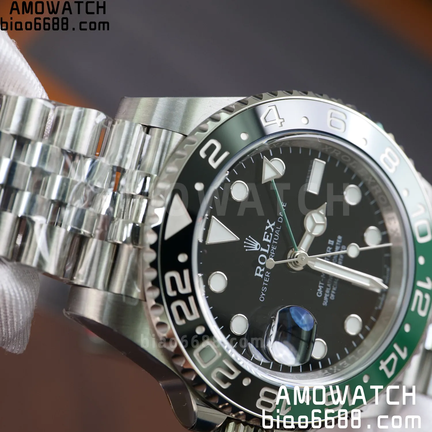 Rolex GMT-Master II 126720 904L SS ARF Factory 1:1 Best Edition on Jubilee Bracelet SH3285 75 8eb9c8c5ba70534 阿默表行AmoWatch