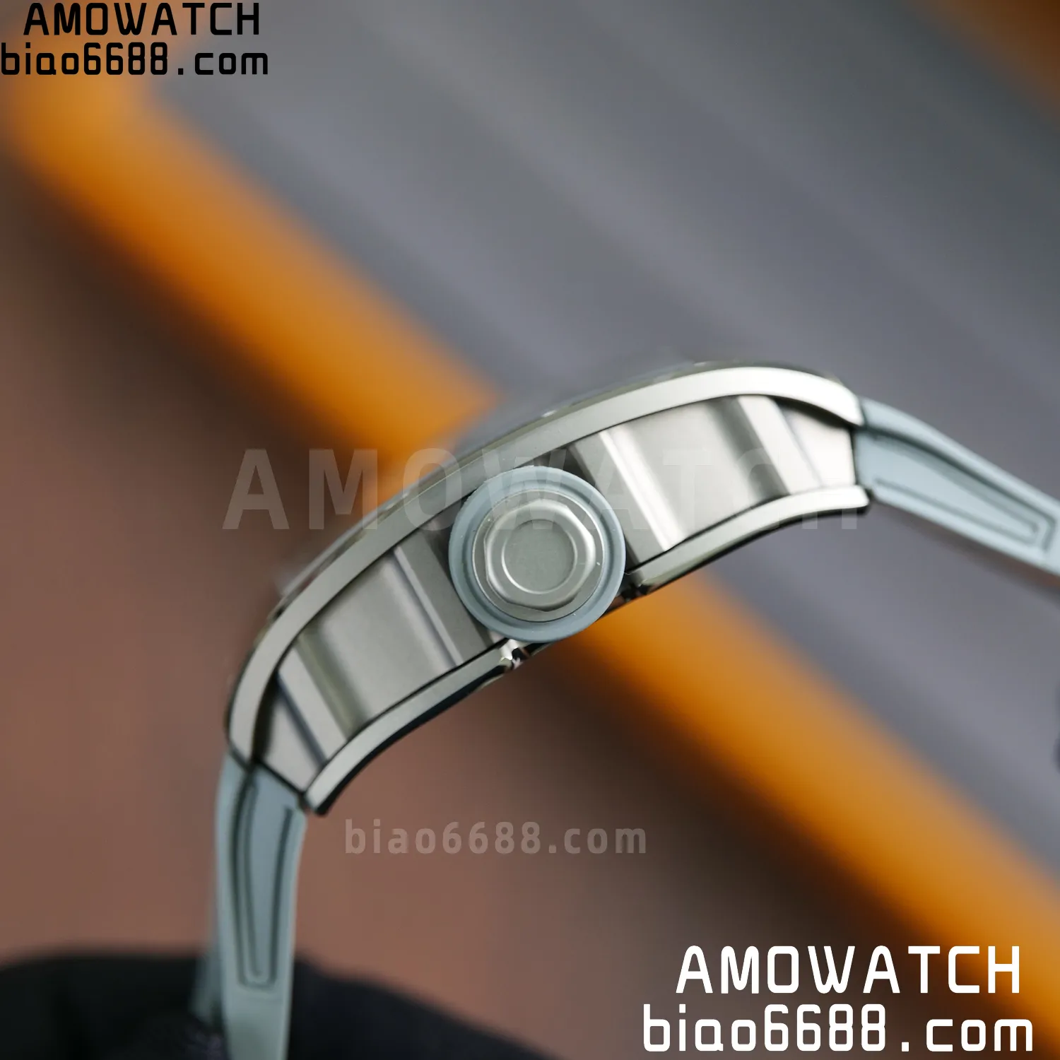 RICHARD MILLE RM055 Gray Ceramic UMI 1:1 Best Edition on Shark Rubber Strap RMUL2 Free Sprung 89 9068ee39c467afc AMO Watch