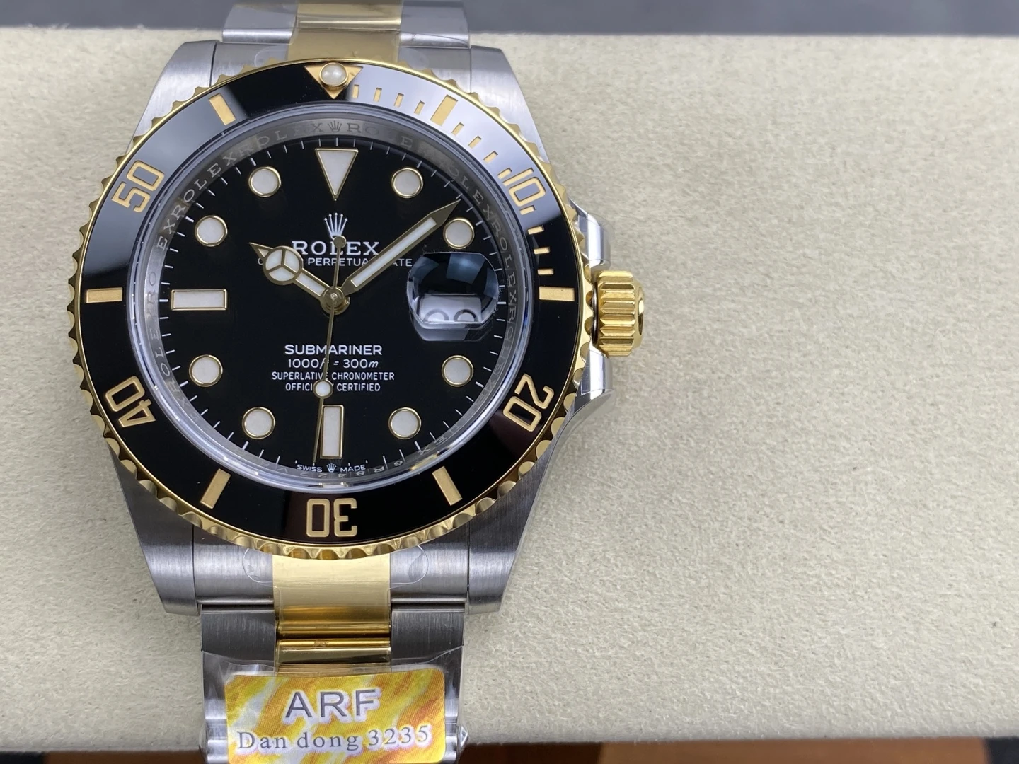Rolex Submariner 126613 LN SS/YG Black Ceramic 904L Steel ARF 1:1 Best Edition V2 175g 36 969f6439cf5c223 阿默表行AmoWatch