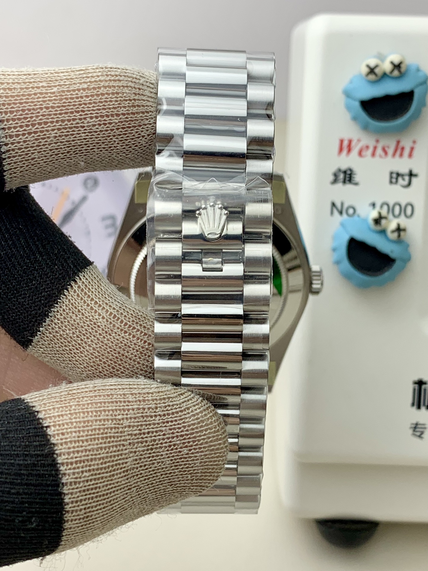 Rolex DayDate 40 228239 VSF 1:1 Best Edition Green Roman Dial on President Bracelet VS3255 V2 21 98aa7421a0a7759 AMO Watch