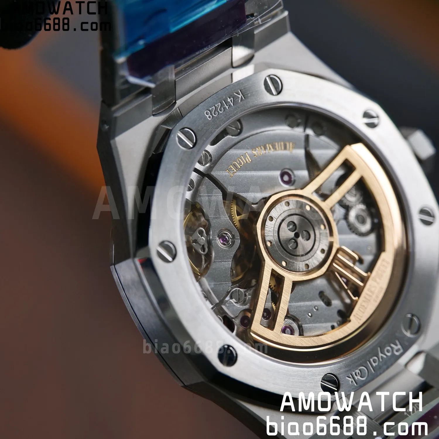 AP Royal Oak 41mm 15500 SS VSF1:1 Best Edition Blue Textured Dial on SS Bracelet A4302 Super Clone 103 9b94cfb95600bb6 AMO Watch