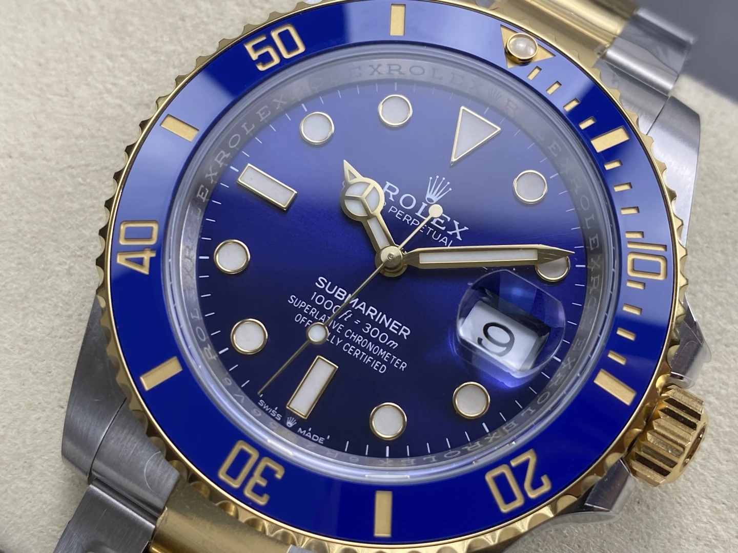 Rolex Submariner 126613 LN SS/YG Blue Ceramic 904L Steel ARF 1:1 Best Edition V2 175g 34 9d53d7c83c57341 AMO Watch
