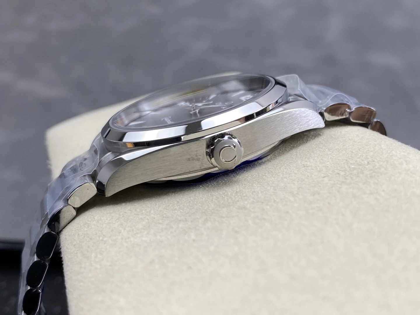 OMEGA Seamaster Heritage Railmaster VSF 1:1 Best Edition Gray Dial on SS Bracelet VS8806 Super Clone 33 9ecf0769aed073d AMO Watch