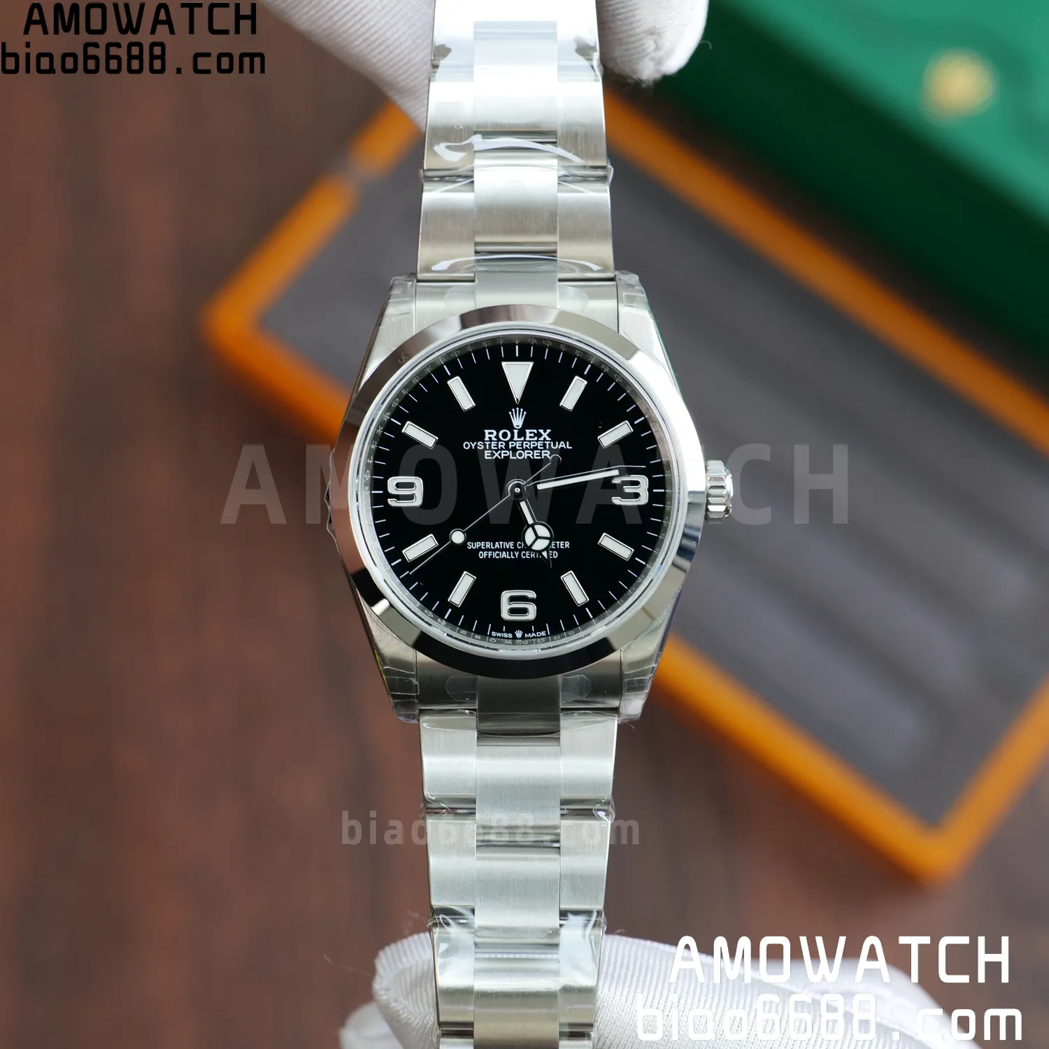 Rolex Explorer 36 124270 904L Steel VSF 1:1 Best Edition on SS Bracelet VS3230 71 9f1fde223900c49 AMO Watch