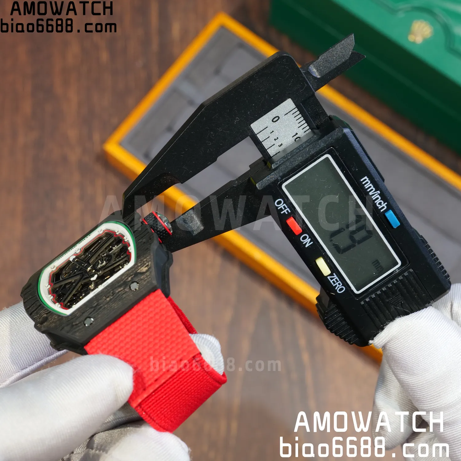 RICHARD MILLE RM67-02 Black NTPT Best Edition Italy Dial on Red Nylon strap CRMA7 Clone V9 71 9f7119a9594828e AMO Watch