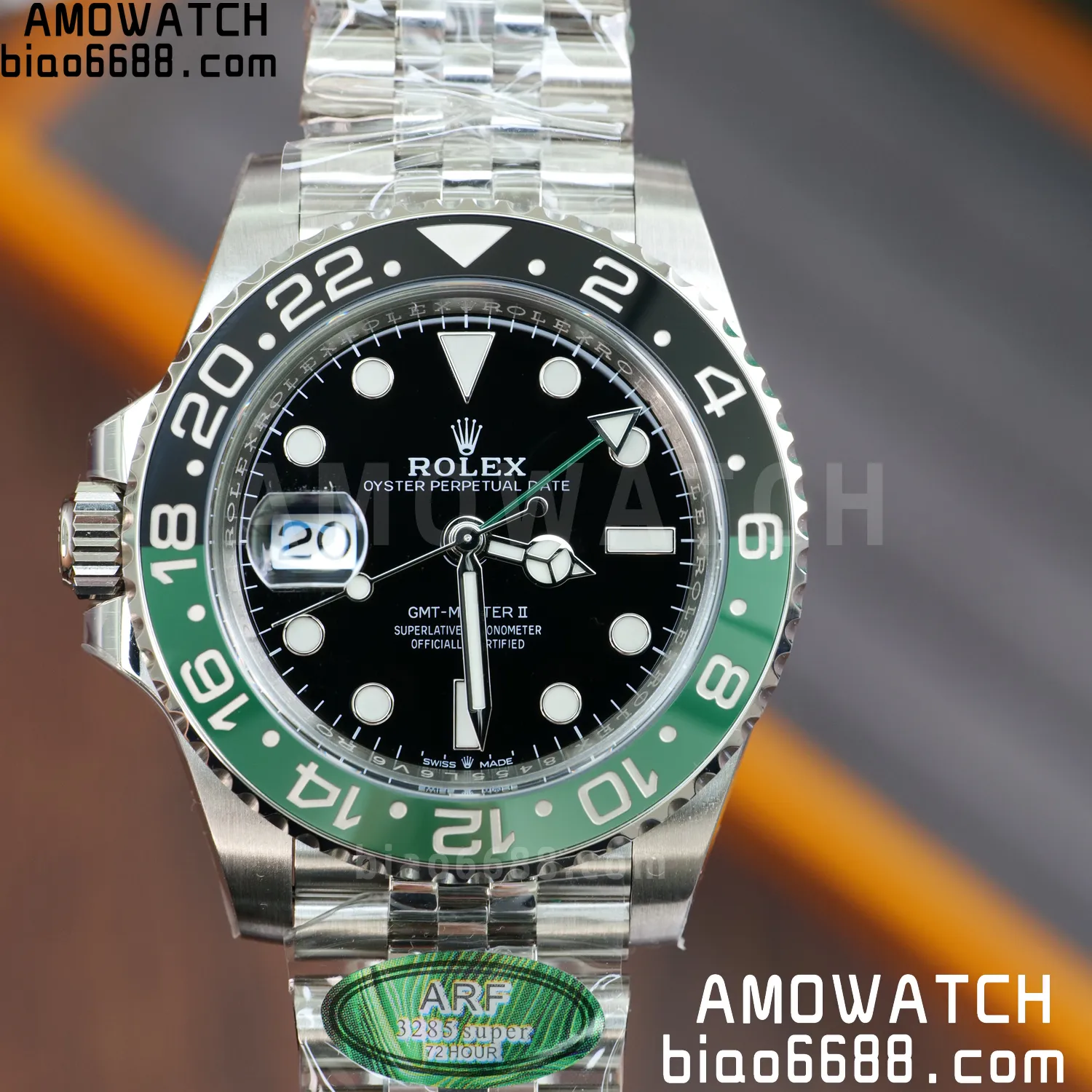 Rolex GMT-Master II 126720 904L SS ARF Factory 1:1 Best Edition on Jubilee Bracelet SH3285 68 a21f885ec64262a 阿默表行AmoWatch