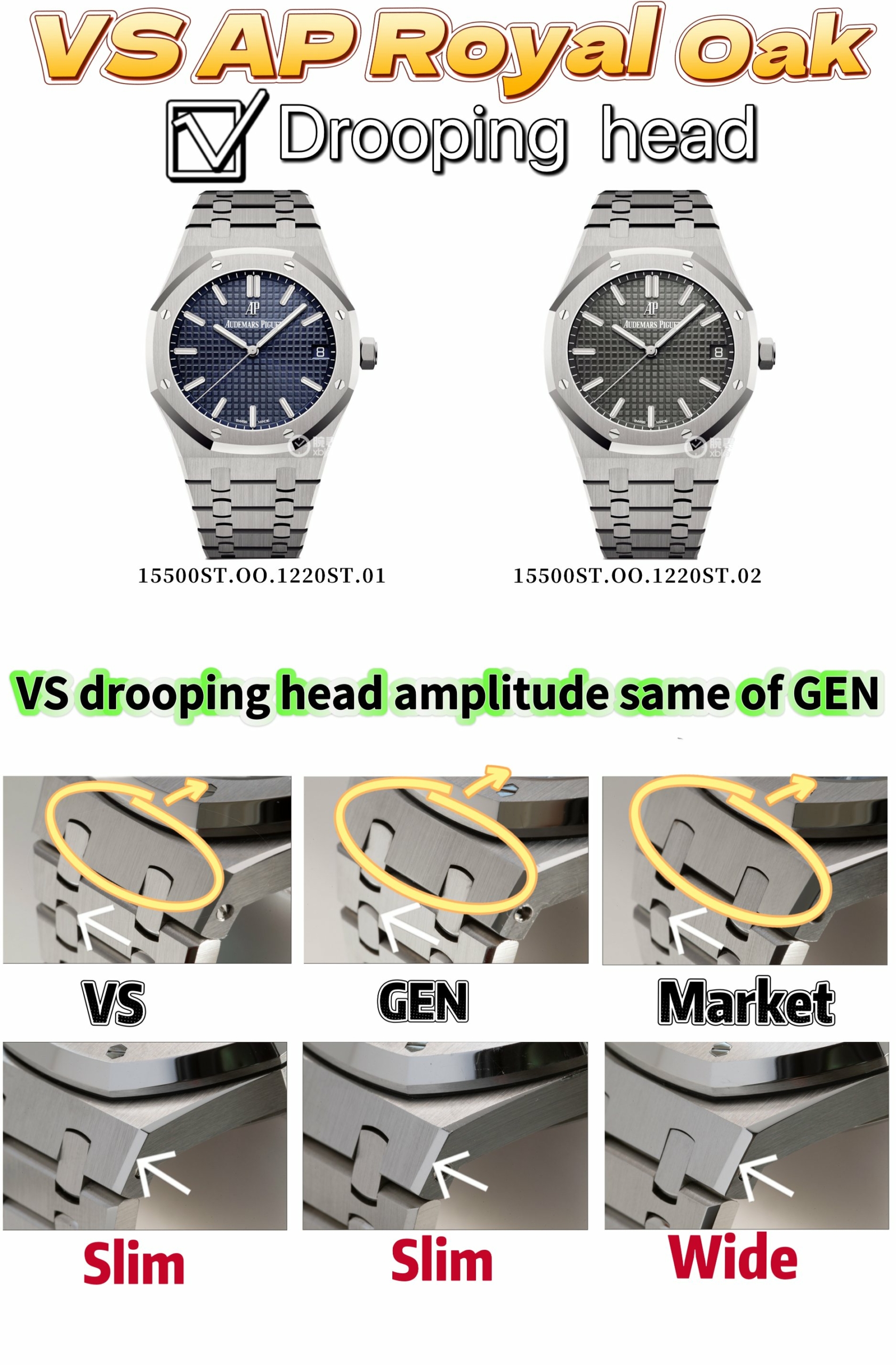 AP Royal Oak 41mm 15500 SS VSF1:1 Best Edition Grey Textured Dial on SS Bracelet A4302 Super Clone 49 a48505b3afccdb1 scaled AMO Watch