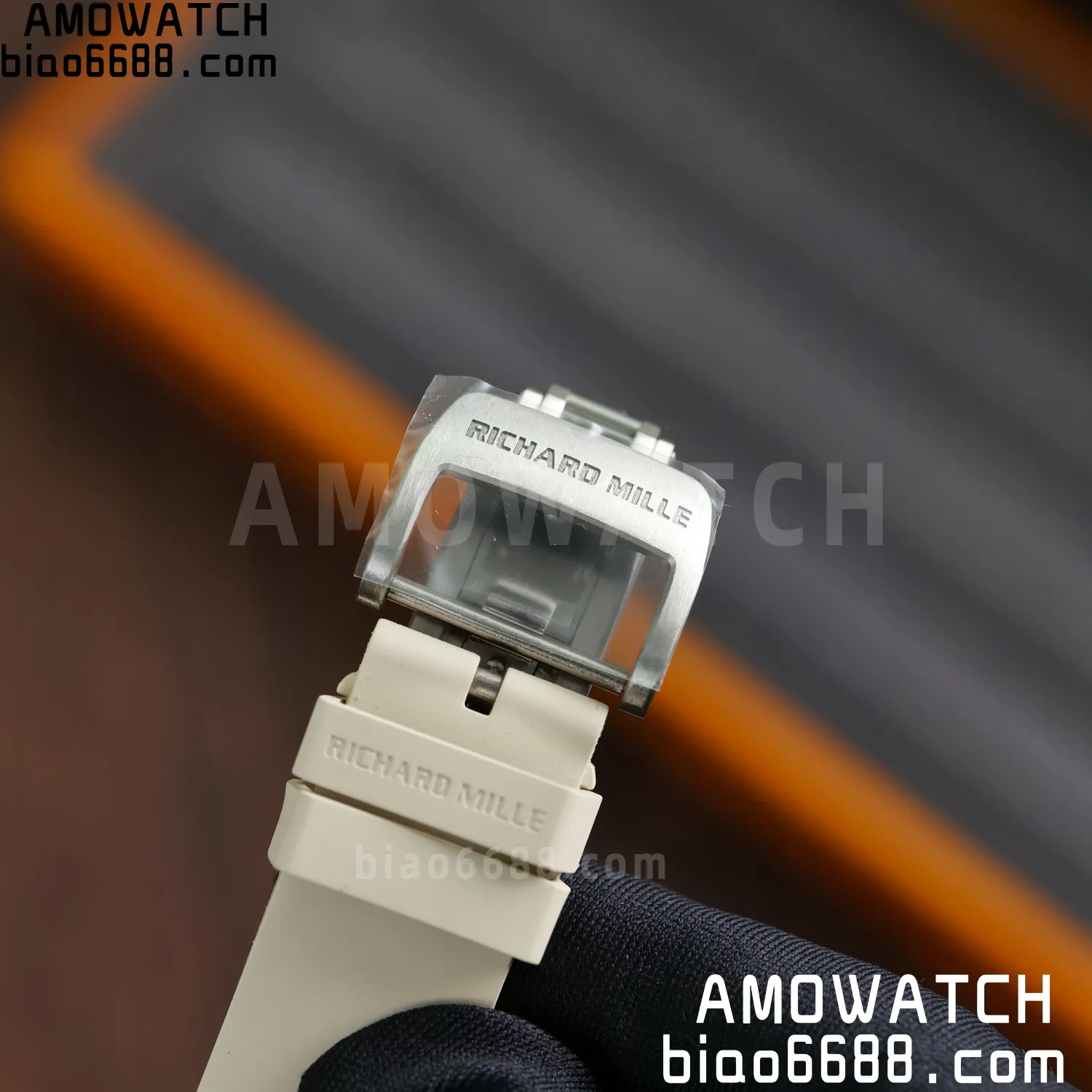 RICHARD MILLE Umi Maker's RM16-02 Titanium Skeleton Dial on Rubber strap CRMA9 Super Clone 131 a498b52e6f6f372 AMO Watch