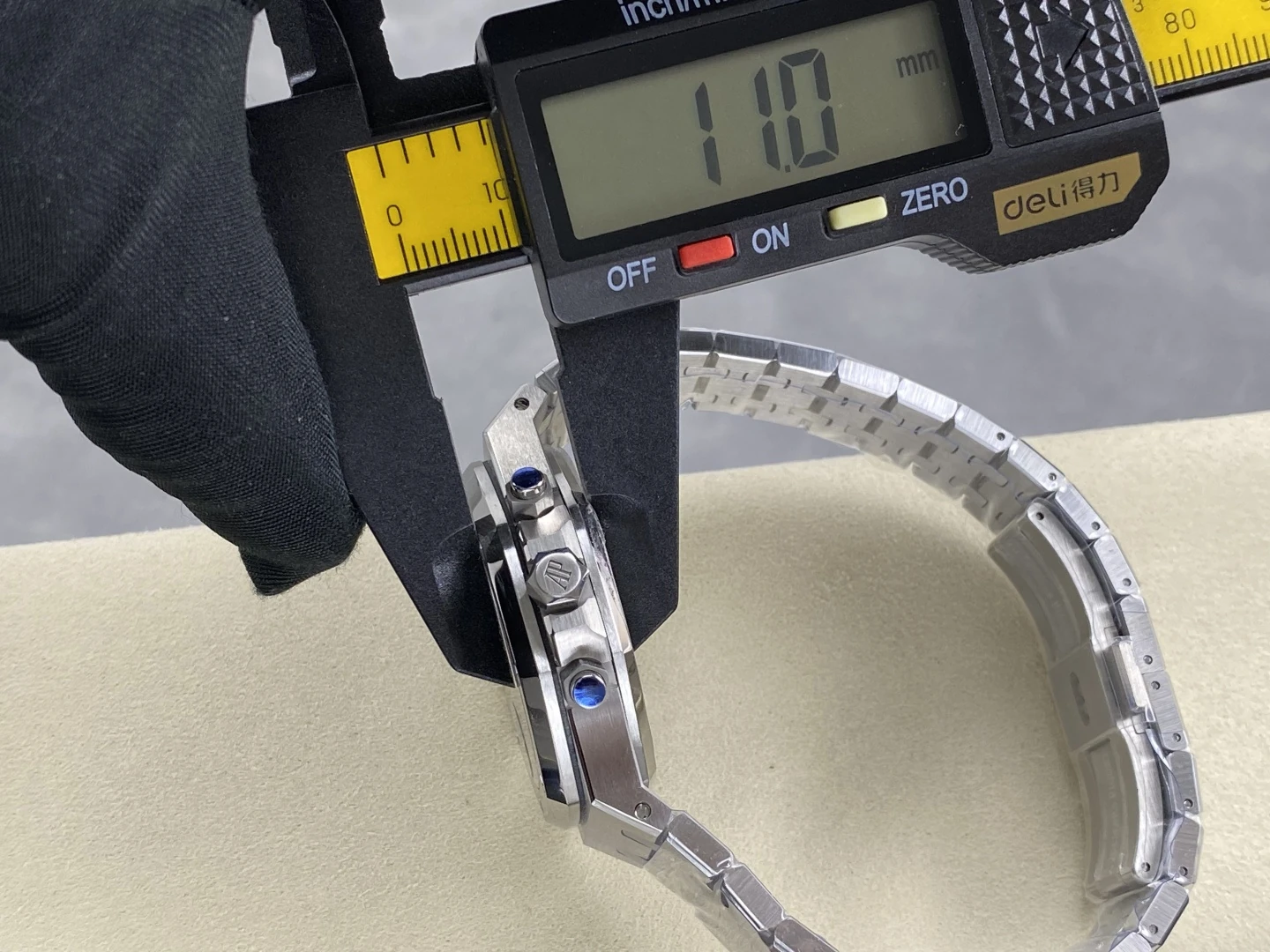 AP Royal Oak Chrono 26715 SS APSF 1:1 Best Edition Blue Dial on SS Bracelet A2385 45 a677a3277b6e7c9 阿默表行AmoWatch