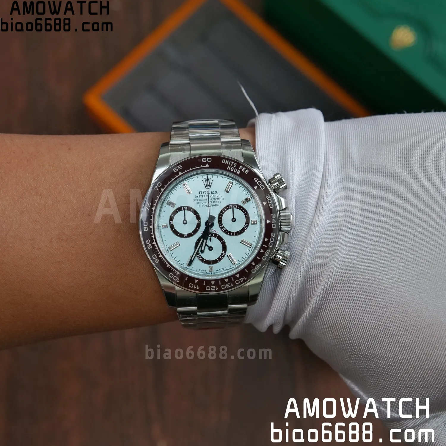 Rolex Daytona 126506 VSF 1:1 Best Edition Ice Blue Dial Crystal Markers V3 (Weighted) 91 a8604d5a1656fef AMO Watch