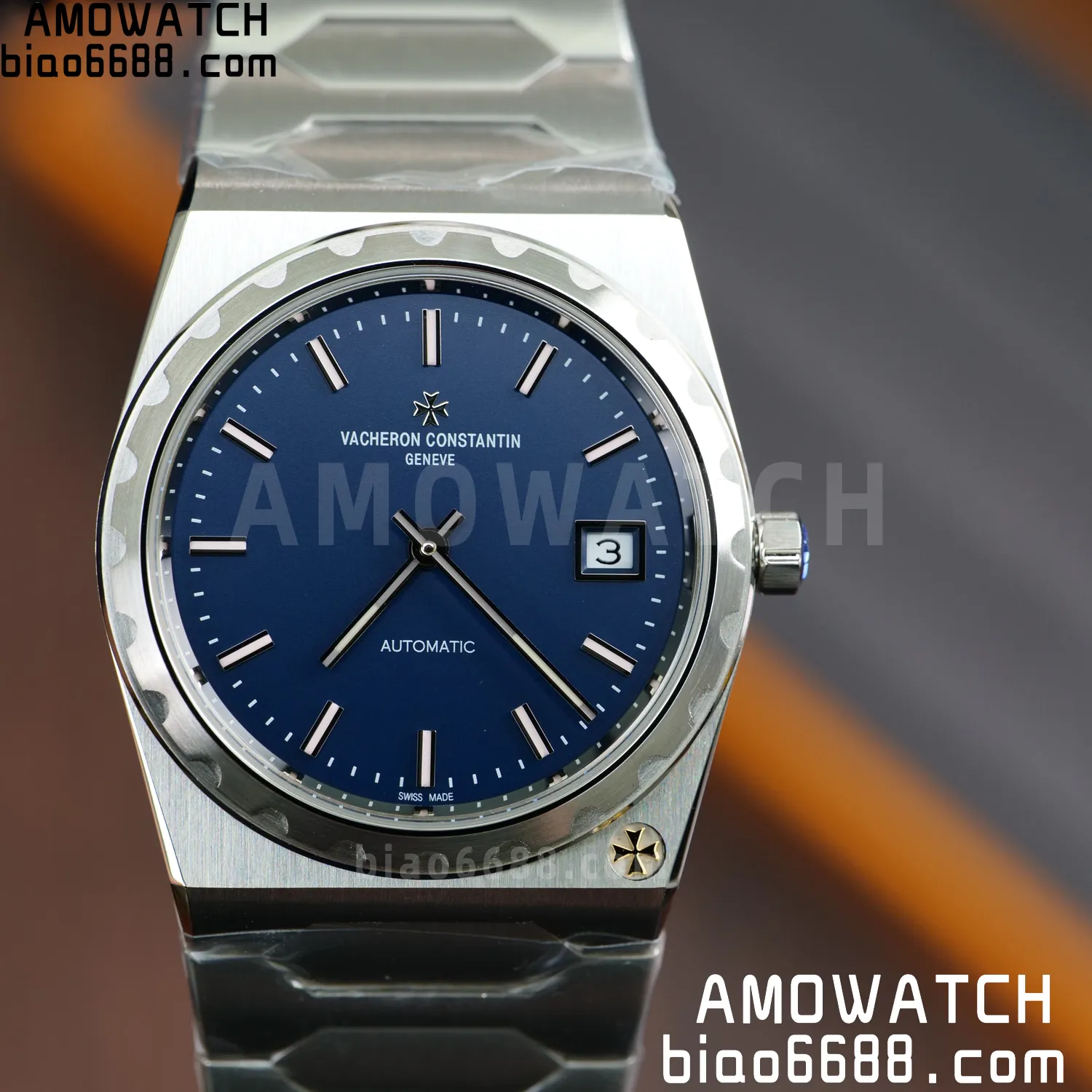 VC Historiques 4200H/222 SS PPF 1:1 Best Edition Blue Dial on SS Bracelet A2455 82 a88f63449319756 AMO Watch