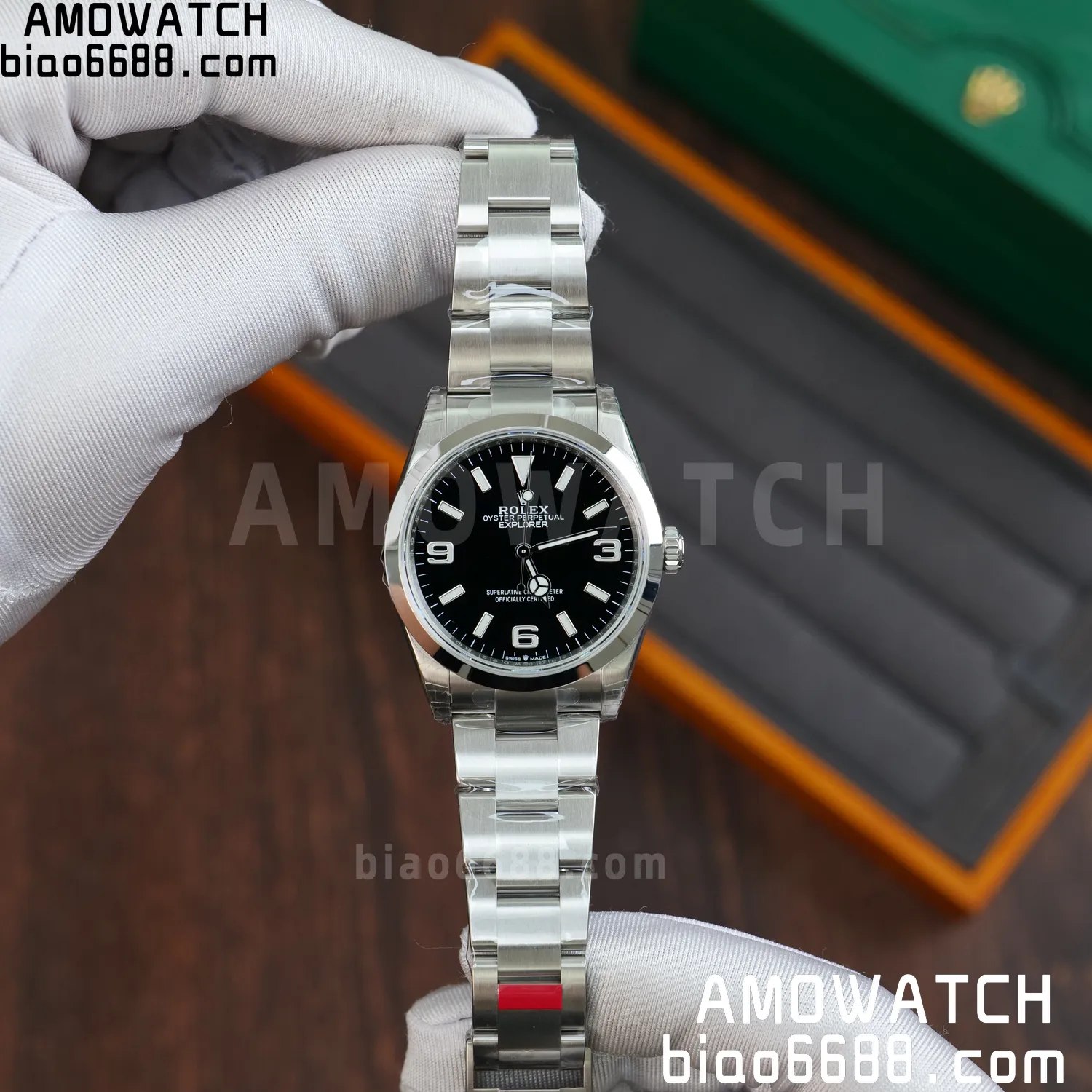 Rolex Explorer 36 124270 904L Steel VSF 1:1 Best Edition on SS Bracelet VS3230 65 a90872111f1b306 AMO Watch