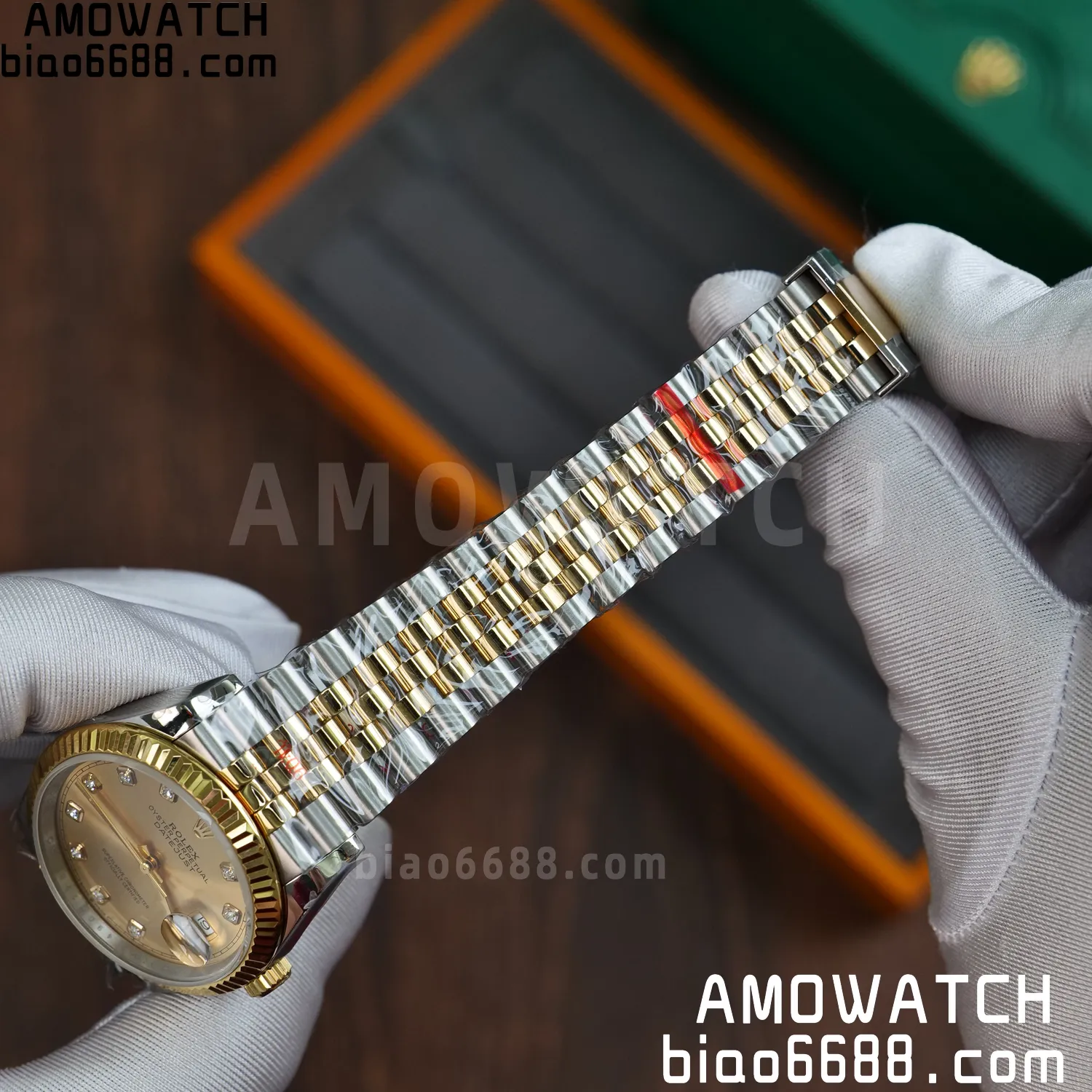 Rolex DateJust 36mm 126233 SS/YG QF 1:1 Best Edition 904L Steel YG Diamonds Dial on Jubilee Bracelet DD3235(Gain Weight) 66 af17b5629a38f34 AMO Watch