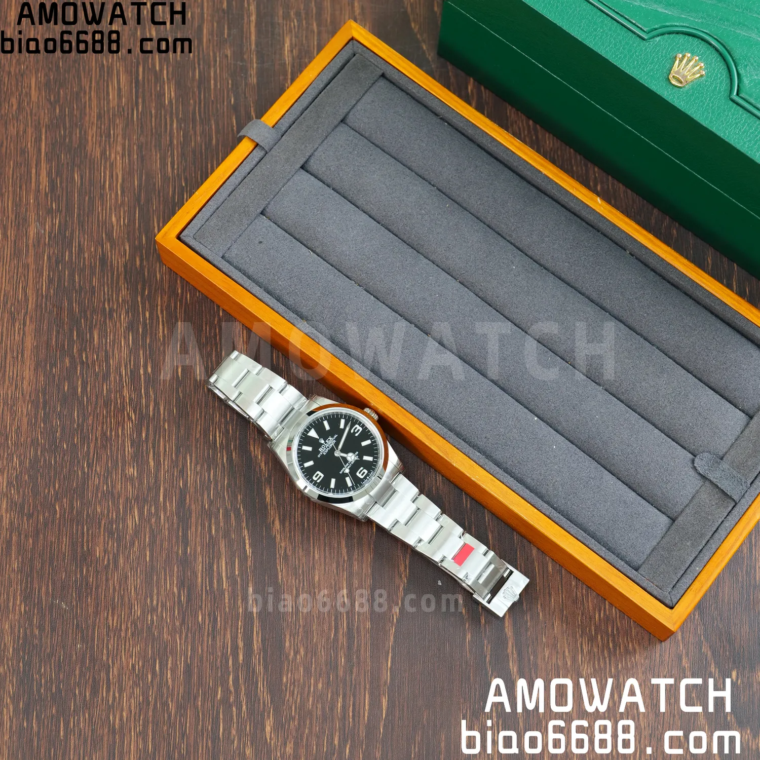 Rolex Explorer 36 124270 904L Steel VSF 1:1 Best Edition on SS Bracelet VS3230 63 b0766f2bc561bea AMO Watch