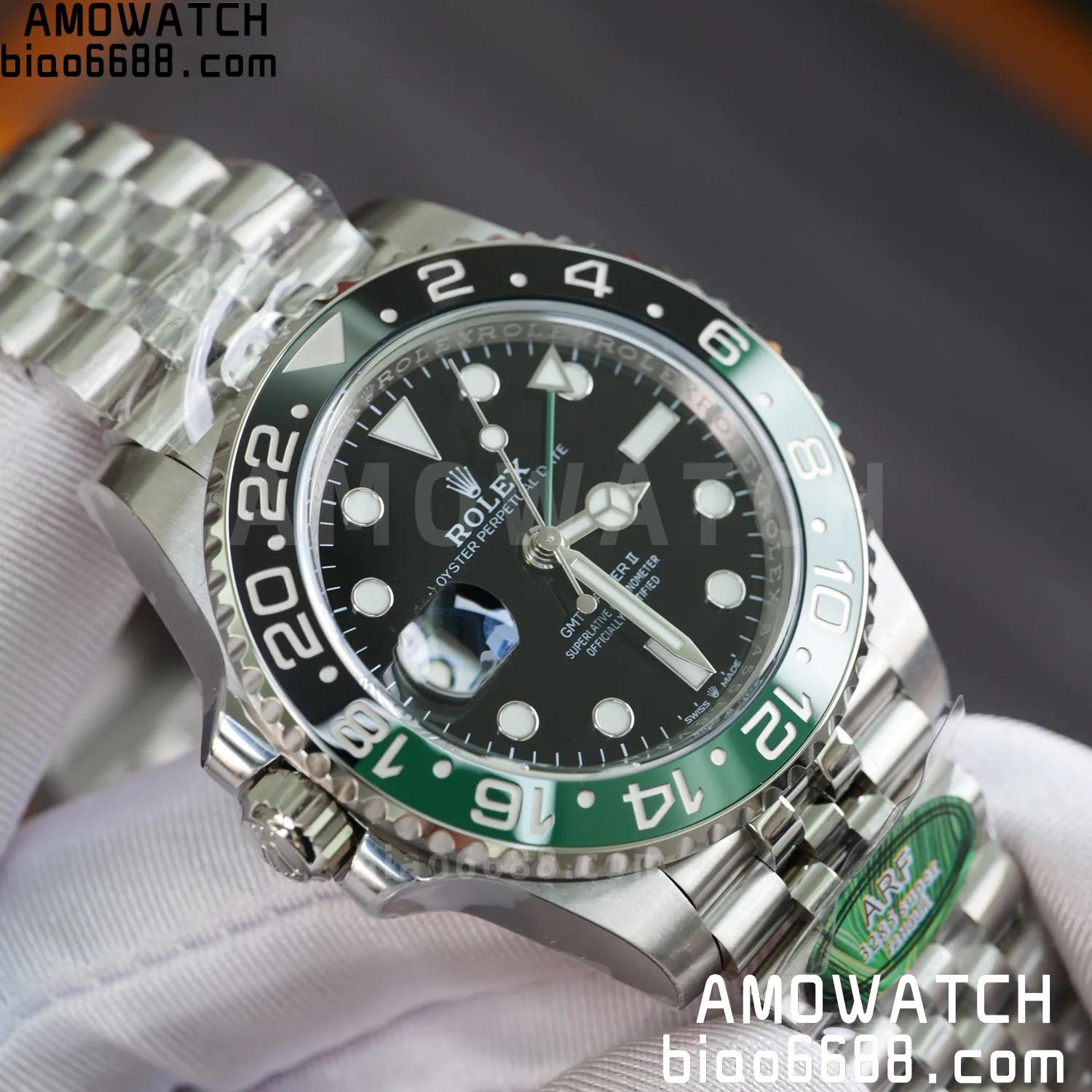 Rolex GMT-Master II 126720 904L SS ARF Factory 1:1 Best Edition on Jubilee Bracelet SH3285 73 b34c5946f0cb061 阿默表行AmoWatch