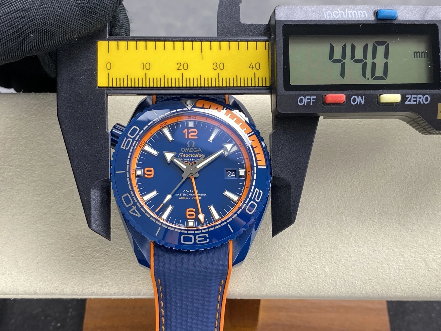 Planet Ocean 45.5mm Big Blue Real Ceramic VSF 1:1 Best Edition on Blue Rubber Strap A8906 Super Clone v4 44 b4df3dfda31c44c AMO Watch