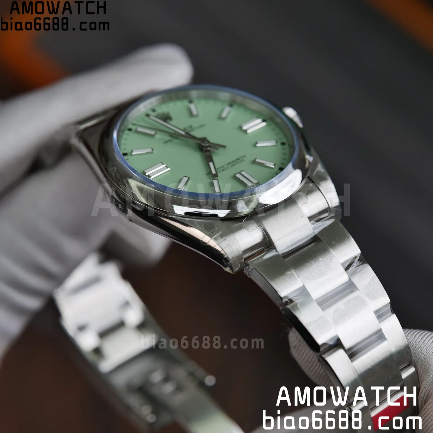 Rolex Oyster Perpetual 124300 41mm VSF 1:1 Best Edition 904L Steel Green Dial VS3235 65 b5824deb79bd1b1 AMO Watch