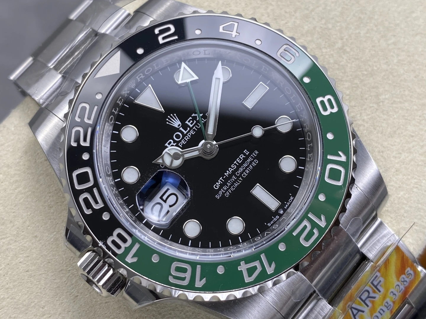 Rolex GMT-Master II 126720 904L SS ARF Factory 1:1 Best Edition on Oyster Bracelet DD3285 26 b8979c88208a107 AMO Watch