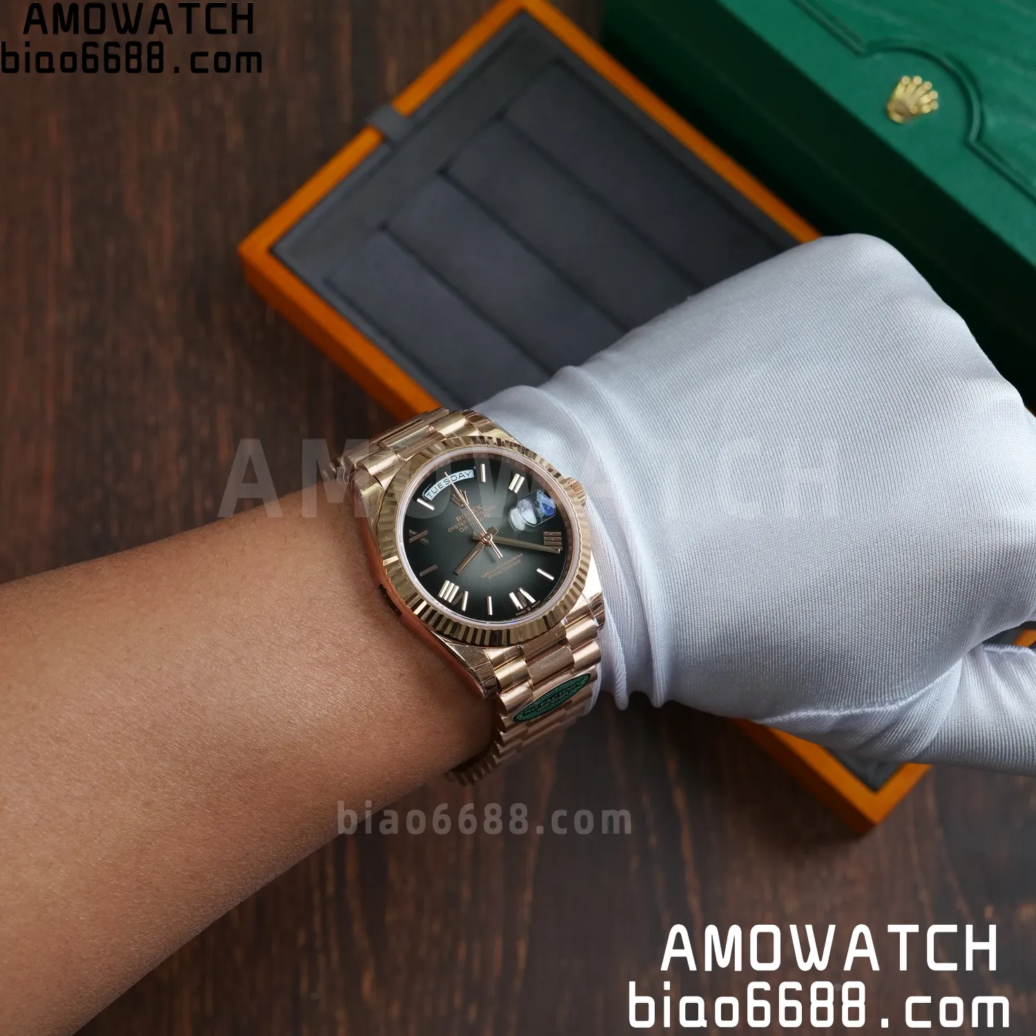 Rolex Day Date 40 RG 228236 RCF 1:1 Best Edition White Roman Dial on President Bracelet VR3255 (211g) 97 b915e827d419dbf AMO Watch