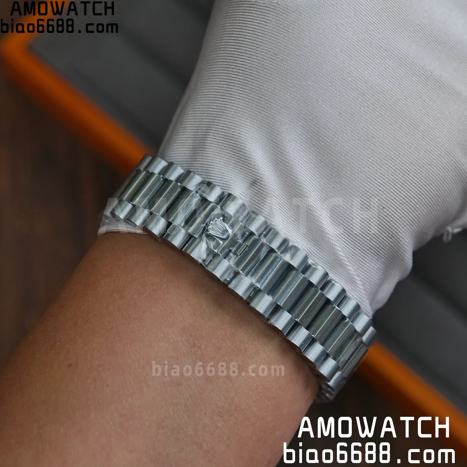 Rolex DayDate 228396 40mm QF 1:1 Best Edition Ice Green Roman Dial Diamond Bezel V6(Tungsten Heavy Version) 91 c25d4b66910a8bb AMO Watch