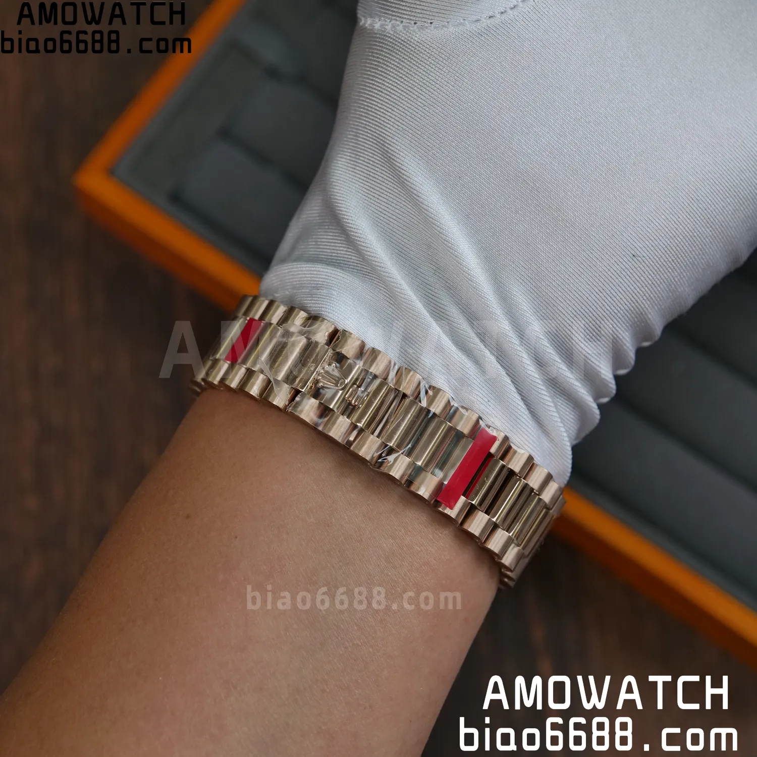 Rolex DayDate 228235 RG 40mm VSF 1:1 Best Edition Green Roman Dial Fluted Bezel 3255 87 c2a9ac8a26bf4ec 阿默表行AmoWatch