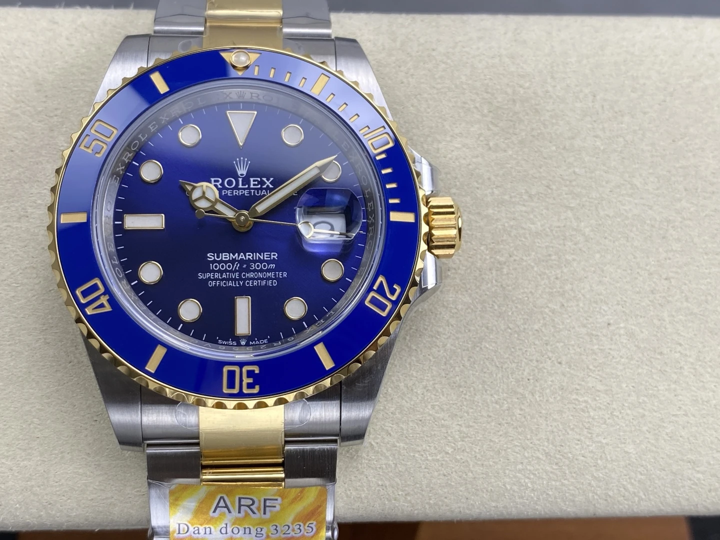 Rolex Submariner 126613 LN SS/YG Blue Ceramic 904L Steel ARF 1:1 Best Edition V2 175g 32 c4a47fe474393fa AMO Watch