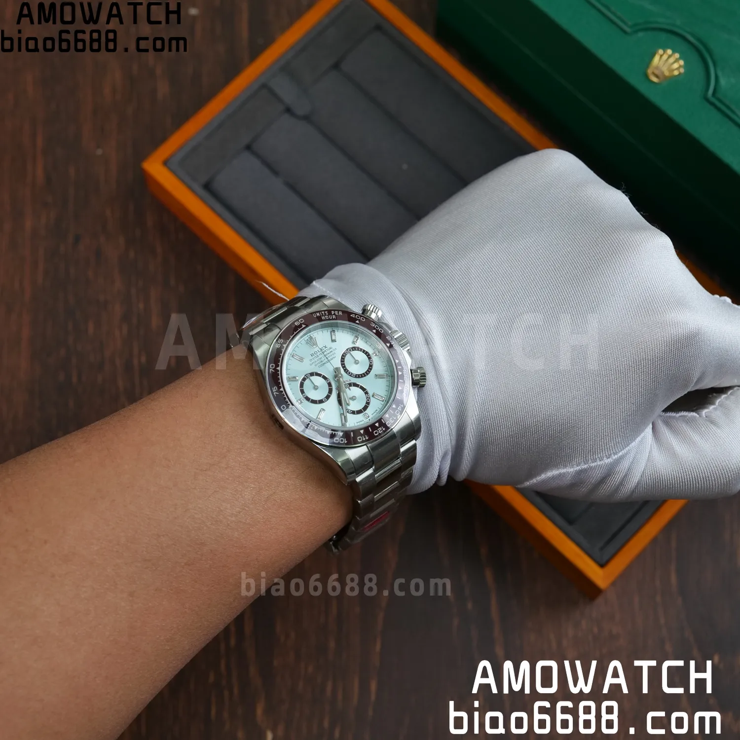 Rolex Daytona 126506 VSF 1:1 Best Edition Ice Blue Dial Crystal Markers V3 (Weighted) 90 c510815d6ca7dda AMO Watch