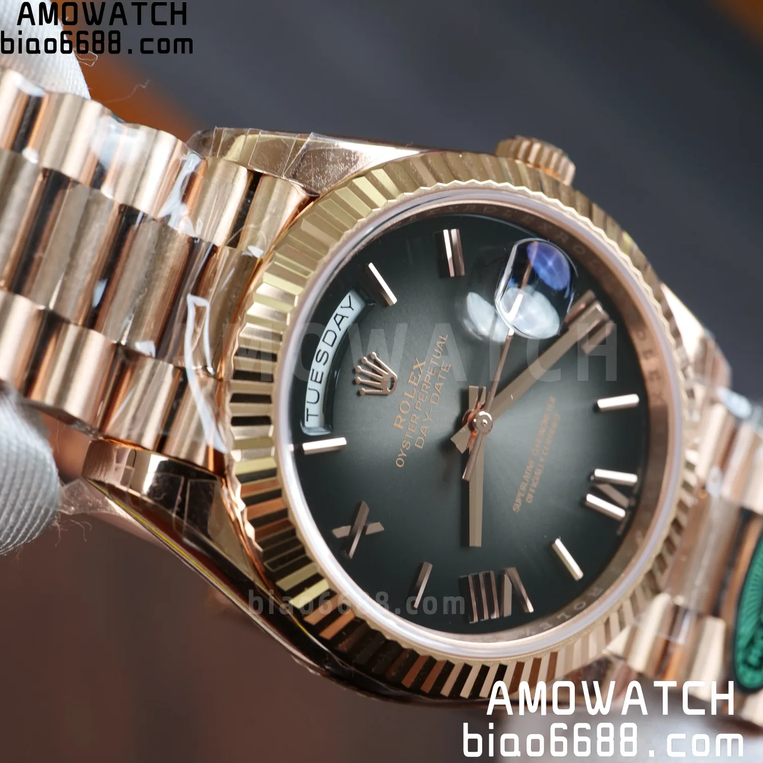 Rolex Day Date 40 RG 228236 RCF 1:1 Best Edition White Roman Dial on President Bracelet VR3255 (211g) 85 c61318d68c3bd9d AMO Watch