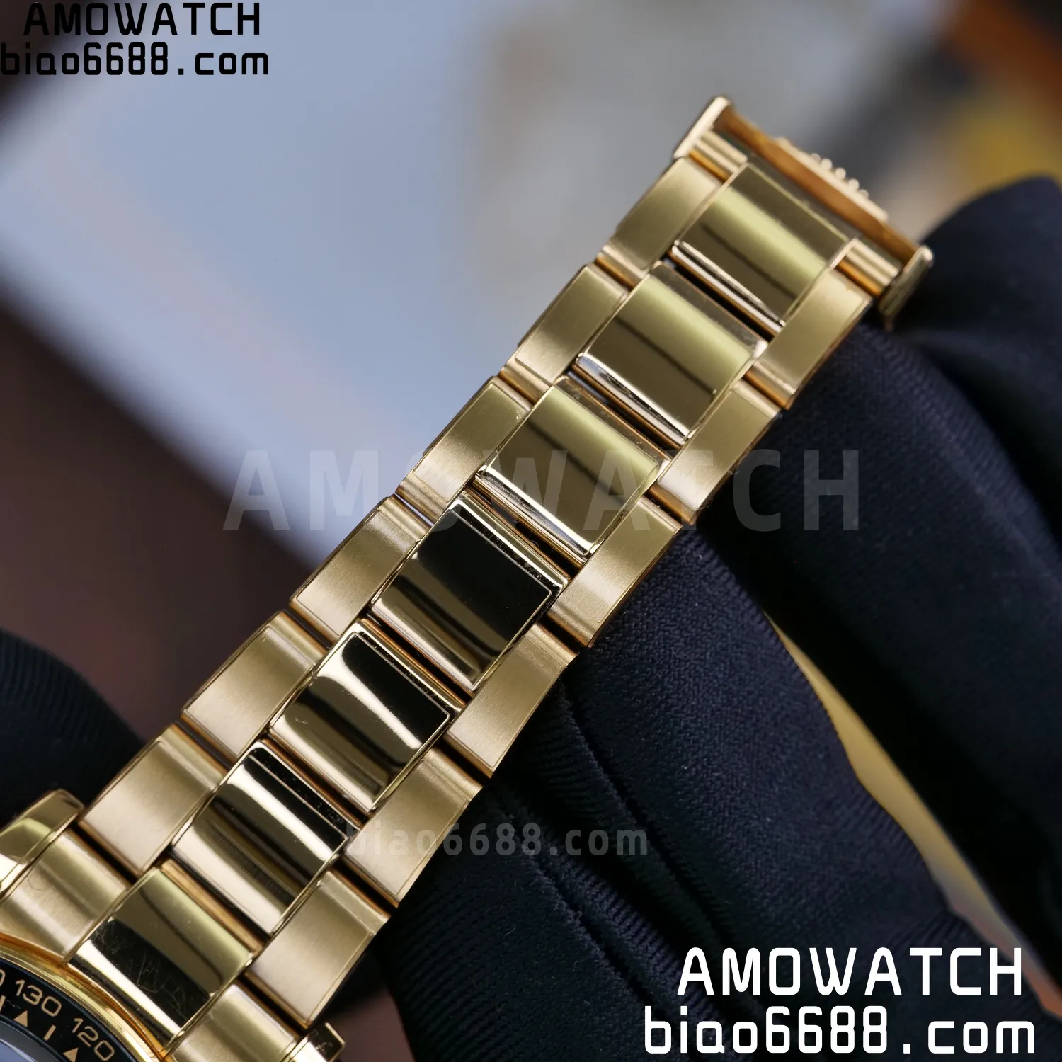 Custom Made Rolex Daytona 126529LN Le Mans QF 18K Yellow Gold Plated With Protective Film Applied 90 ca231d54a925586 AMO Watch