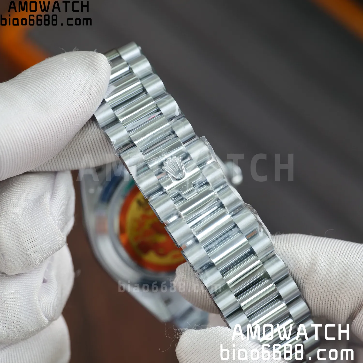 Rolex DayDate 228396 40mm QF 1:1 Best Edition Ice Green Roman Dial Diamond Bezel V6(Tungsten Heavy Version) 90 caecaf575707117 AMO Watch