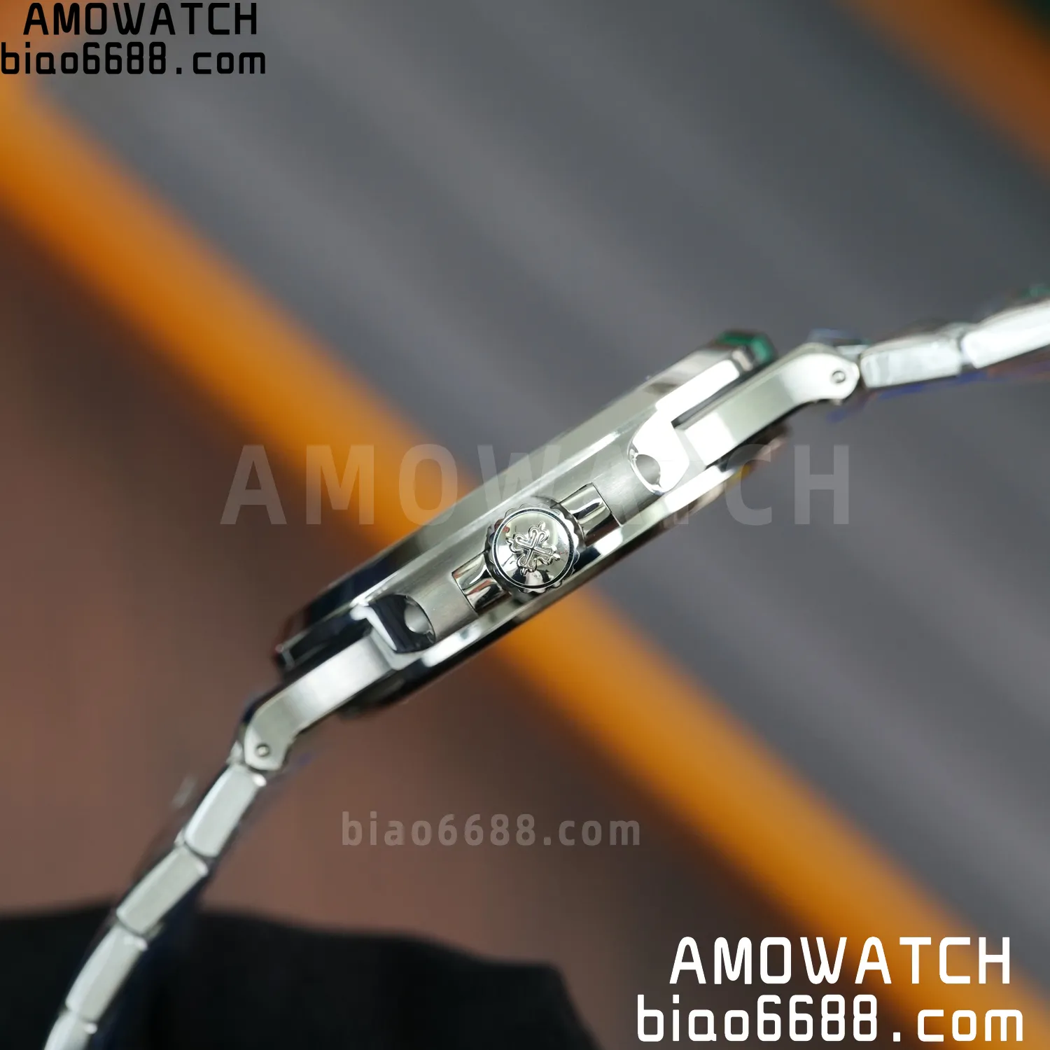 PP Nautilus 5711 DDF 1:1 Best Edition Green Dial on SS Bracelet DD330 Super Clone 74 cb53ca3f9c160ef AMO Watch