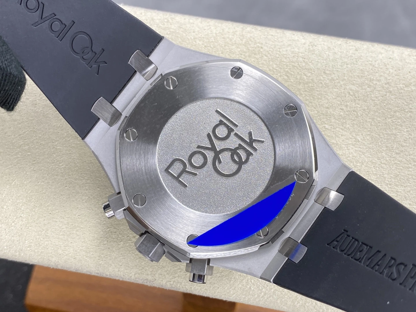 AP Royal Oak Chrono 26331 SS APSF 1:1 Best Edition Blue Dial on Blue Rubber Strap A2385 36 cb94439a601720e 阿默表行AmoWatch