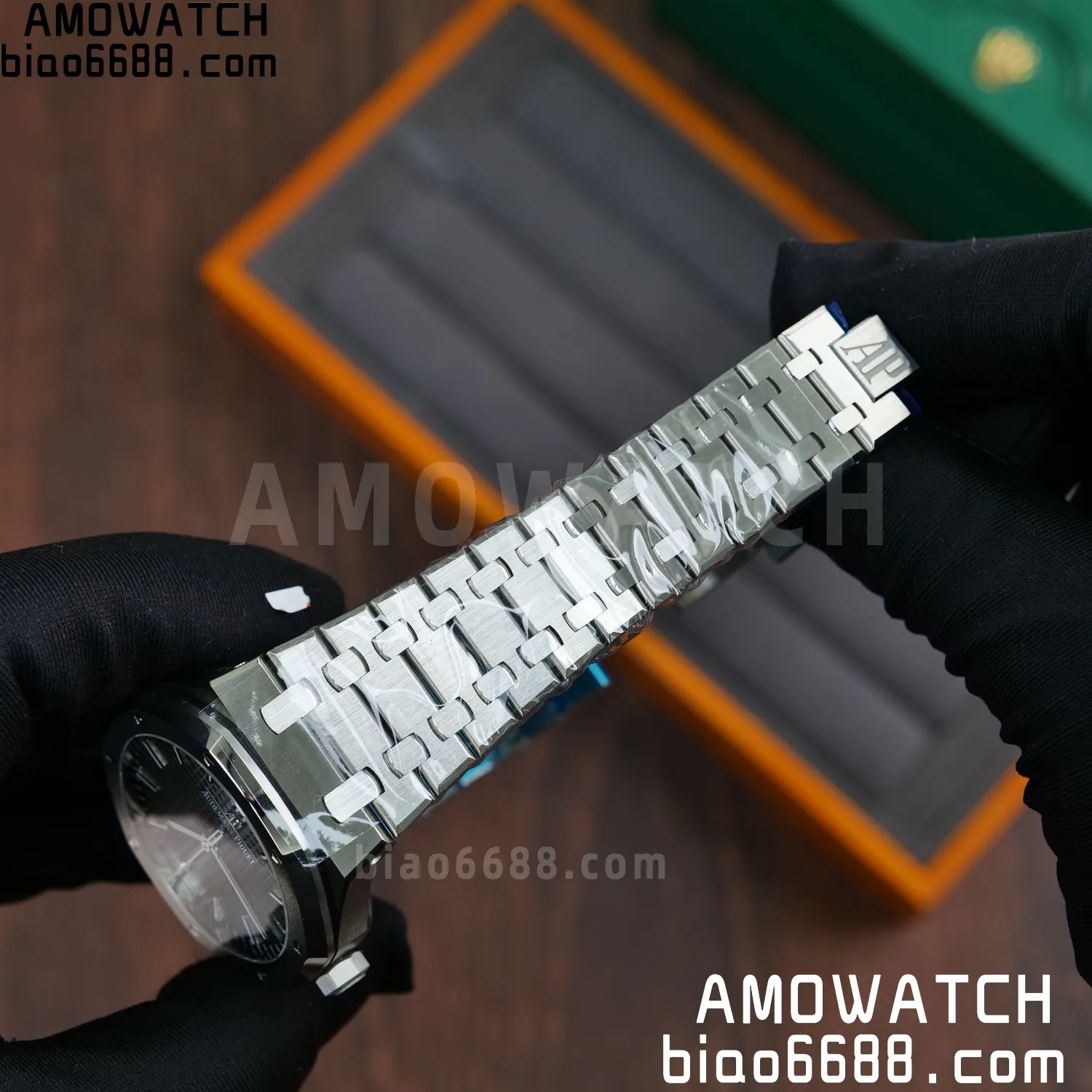 AP Royal Oak 41mm 15500 SS VSF1:1 Best Edition Grey Textured Dial on SS Bracelet A4302 Super Clone 53 d2903a914e7235f AMO Watch